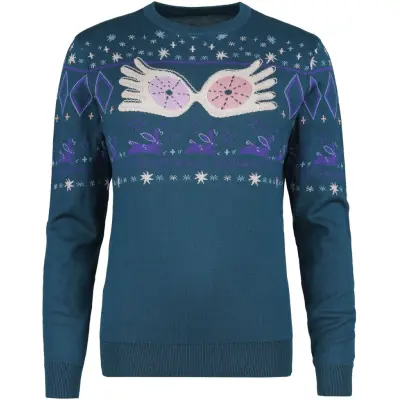 Harry Potter Stickad jumper - Luna Lovegood - S XXL - för Dam - flerfärgad