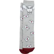 Harry Potter Strumpor - Hogwarts Letter - S-M L-XL - för flerfärgad
