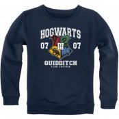 Harry Potter Sweatshirt - Barn - Hogwarts - 104 116 - för barn - blå