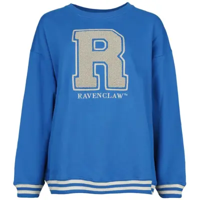 Harry Potter Sweatshirt - Ravenclaw - S XL - för Dam - blå