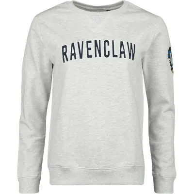 Harry Potter Sweatshirt - Ravenclaw - M L - för Dam - grå