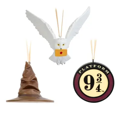 Harry Potter - Symbols - Set Of 3 Xmas Ornaments