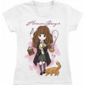 Harry Potter T-shirt - Barn - Hermione Granger - 104 128 - för barn - vit