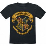 Harry Potter T-shirt - Barn - Hogwarts Crest - 104 164 - för barn - svart