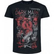 Harry Potter T-shirt - Dark Mark - S L - för Herr - svart