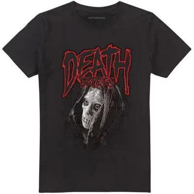 Harry Potter T-shirt - Death Eaters Mono Face - M 5XL - för Herr - svart