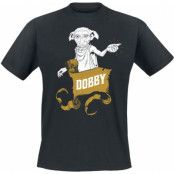 Harry Potter T-shirt - Dobby - S XXL - för Herr - svart