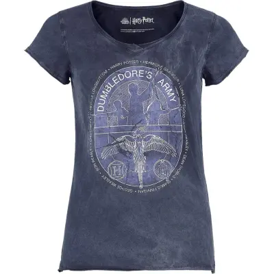 Harry Potter T-shirt - Dumbledore's Army - S M - för Dam - blå