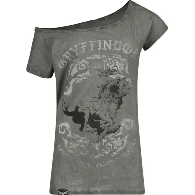 Harry Potter T-shirt - Gryffindor - S XL - för Dam - grå