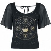 Harry Potter T-shirt - Hogwarts - S XXL - för Dam - svart