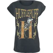 Harry Potter T-shirt - Hufflepuff - M XXL - för Dam - skiffer