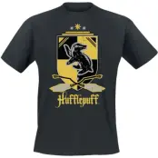 Harry Potter T-shirt - Hufflepuff - M L - för Herr - svart