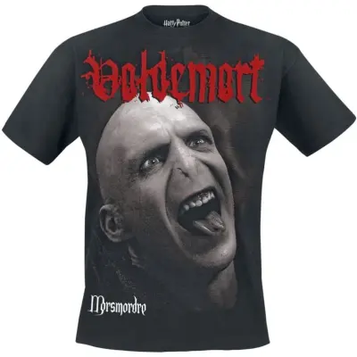 Harry Potter T-shirt - Morsmordre - S 4XL - för Herr - svart