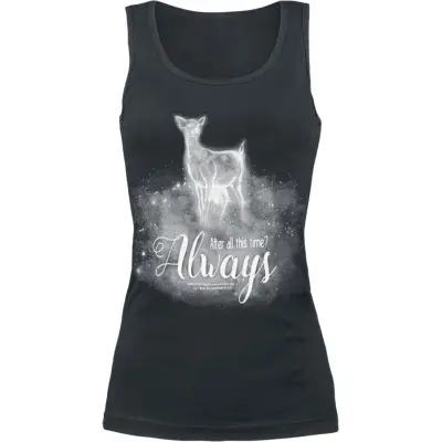 Harry Potter Topp - Always - XS XL - för Dam - svart