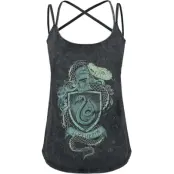 Harry Potter Topp - Slytherin Crest - XS M - för Dam - mörkgrön