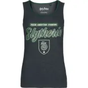 Harry Potter Topp - Slytherin - Pride Ambition Cunning - S XXL - för Dam - antracit
