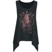 Harry Potter Topp - Thestral - S 3XL - för Dam - svart