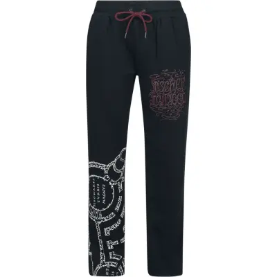 Harry Potter Träningsbyxor - Marauder's map - S M - för Dam - svart