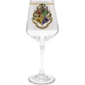 Harry Potter Vinglas - Hogwarts Crest - för  transparent