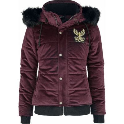 Harry Potter Vinterjacka - Phoenix - M - för Dam - bordeaux