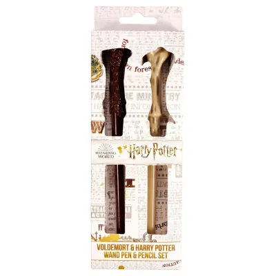Harry Potter Wand Pen & Pencil set