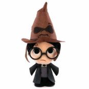 Harry Potter with sorting hat plush toy 15cm