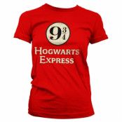 Hogwarts Express Platform 9-3/4 Girly Tee, T-Shirt