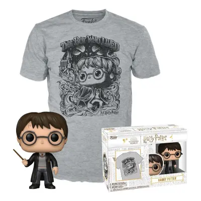 POP Harry Potter - Harry (Metallic Effect) + Tee (M) #162