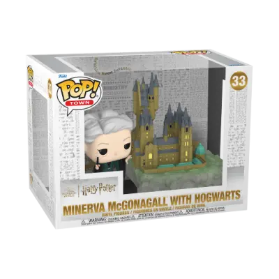 POP Harry Potter Town #33 20Th Anniv. Minerva With Hoghwarts