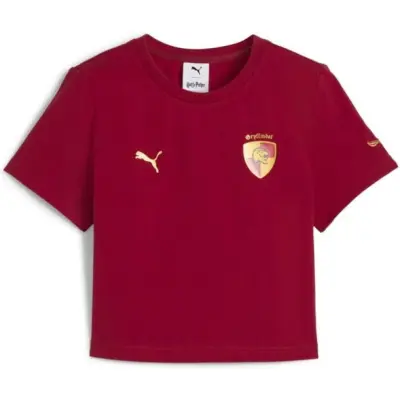 Puma T-shirt - PUMA X HARRY POTTER Baby Tee - 128 176 - för barn - röd