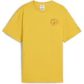 Puma T-shirt - PUMA X HARRY POTTER Relaxed Graphic Tee - 128 176 - för barn - gul