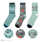 Set of 3 socks Hedwig - Harry Potter (CR1602)