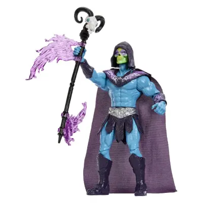 Masters Of The Universe (MOTU): Basic Series - Havoc Staff Attack Skeletor Action Figure (JKJ00)