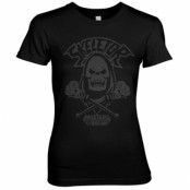 Skeletor Black On Black Girly Tee, T-Shirt