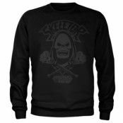 Skeletor Black On Black Sweatshirt, Sweatshirt