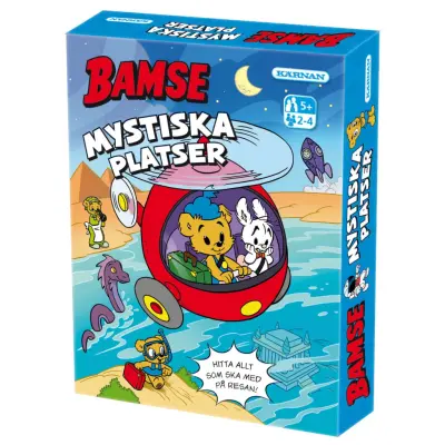 Bamse Mystiska Platser Sällskapsspel - Bamse -  Leksaksaffären