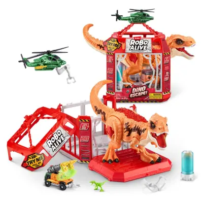 Robo Alive Dino Escape Lekset - Robo Alive -  Leksaksaffären