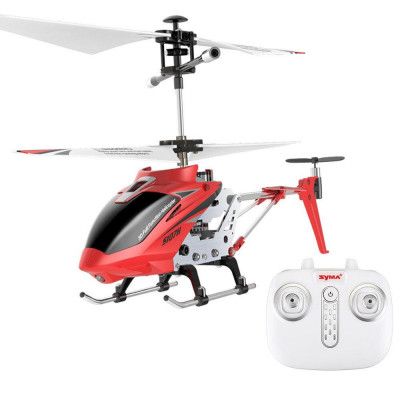 Syma S107H Radiostyrd Helikopter Röd