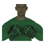 Gröna Monsterhänder - One size