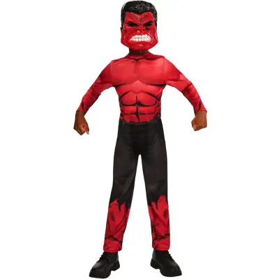 Rubies - Child Costume - Red Hulk (98-104 cm)