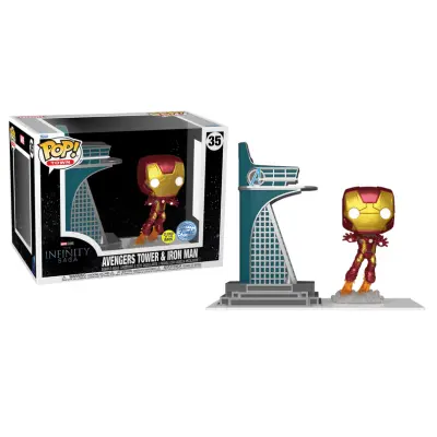Avengers 2 - Pop Town Nr 35 - Avengers Towers With Iron Man (Gw)