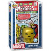 Avengers - Iron Man (Comic Cover) vinylfigur 28 - Funko Pop! - Funko Shop Europe