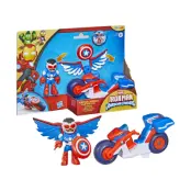 Iron Man And His Awesome Friends: Vehicles And Playsets - Captain America Super Bike (G2691)
