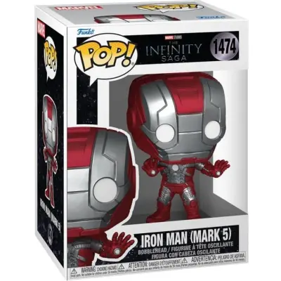 Iron Man - Iron Man (Mark 5) Vinyl Figur 1474 - Funko Pop! - Funko Shop Europe