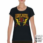 Iron Man Likes Heavy Metal Performance Girly Tee, T-Shirt