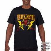 Iron Man Likes Heavy Metal Performance Mens Tee, T-Shirt