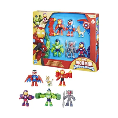 Iron Man & His Awesome Friends Armored Up Avengers Pack
