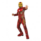 Marvel Endgame Iron Man Deluxe Barn Maskeraddräkt - Small