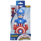 Spidey Supersized Figur Captain America - Spidey and His Amazing Friends -  Leksaksaffären