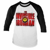 The Invincible Ironman Bold Baseball Long Sleeve Tee, Long Sleeve T-Shirt